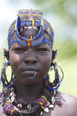 Östliches Afrika, Südsudan: An den Ufern des Bahr al Jabal - Traditioneller Schmuck